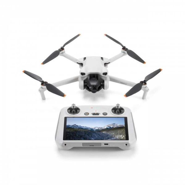 DJI Mini 3 med DJI RC smartcontroller + GRATIS 2 stk. valgfri bøger om droner