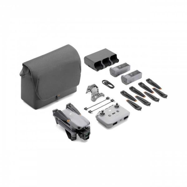 DJI Air 3 drone med dobbelt kamerasystem + GRATIS 2 stk. valgfri bøger om droner