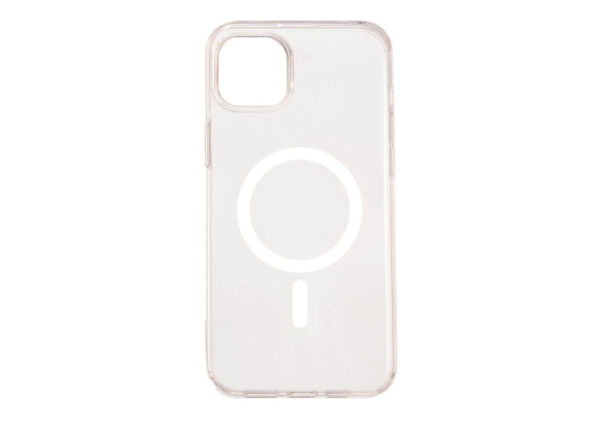Cover med MagSafe til iPhone 15 Plus (klar) - Green Heroes