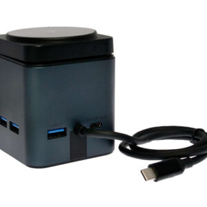 Dockingstation USB-C 9-i-1 med trådløs oplader - Green Heroes