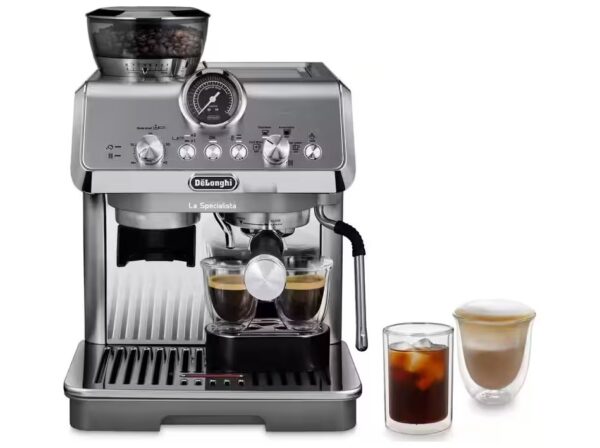 De'Longhi La Specialista Arte EC9255.M Kaffemaskine Sølv metal + 2 Gratis gaver - Droneland