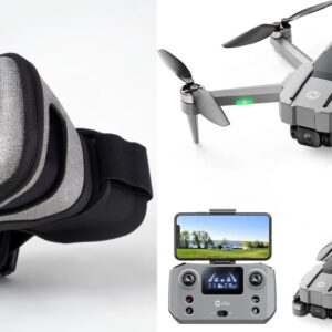 Holy Stone HS440G FPV Bundle + Dronemask 2 FPV briller + Gratis 2 valgfri gaver - Droneland