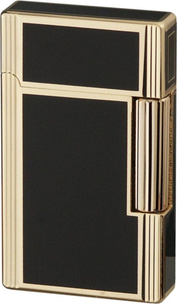 Jean Claude flint lighter "Dustin" sort/guld kvalitets lighter - Droneland