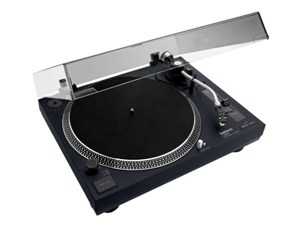 Lenco L-3808 Pladespiller Stereo Sort - Droneland