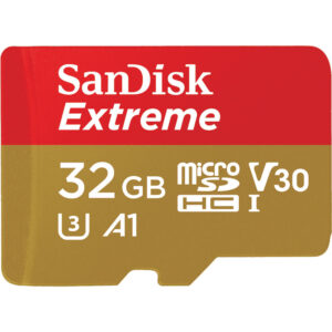 SANDISK MicroSDHC Extreme 32GB 100MB/s A1 C10 V30 UHS-I U3 - Droneland