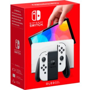 Nintendo Switch (OLED model) white set + 2 Gratis valgfri gaver - Droneland