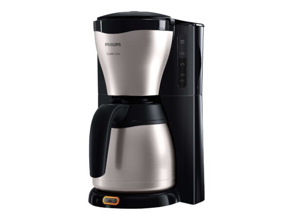 Philips Café Gaia HD7546 Kaffemaskine 1.2liter Metal/sort - Droneland