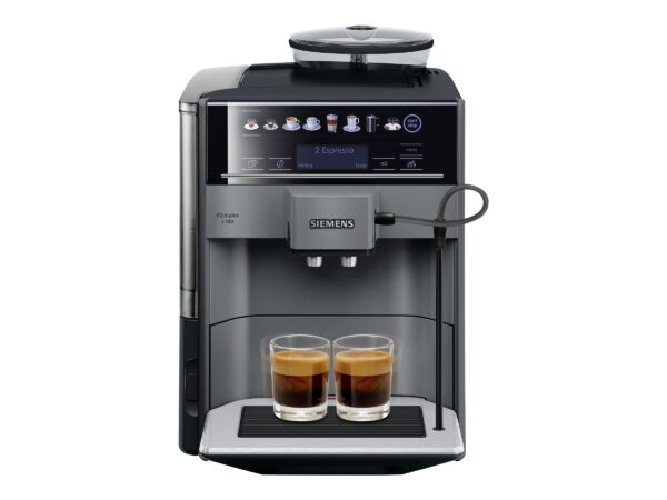 Siemens EQ.6 plus s100 TE651209RW Automatisk kaffemaskine Sort + 2 Gratis valgfri gaver - Droneland