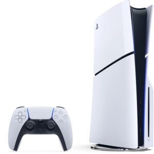 PlayStation 5 (PS5) Standard Edition Slim (D-Chassis) + 2 Gratis valgfri gaver - Droneland
