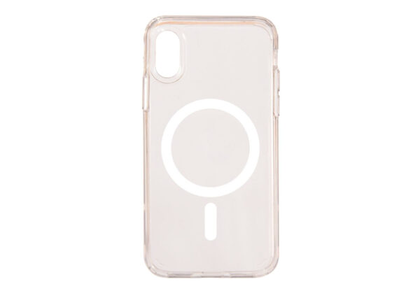 Cover med MagSafe til iPhone X/XS (klar) - Green Heroes