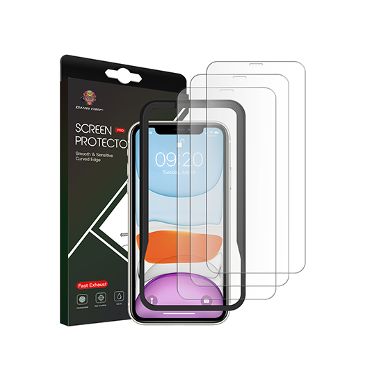 iPhone X/XS - Dazzle Color™ Beskyttelsesglas Pakke - 3 Stk - Dazzle Color
