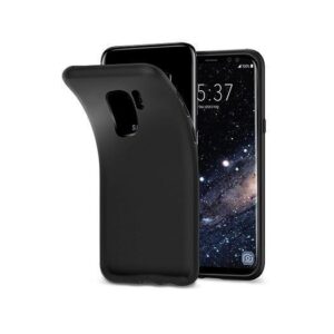 Samsung Galaxy S9+ (Plus) - Novo Frosted Matte Slim Silikone Cover - Sort - Novo