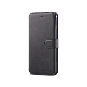 iPhone 6/6s - AZNS&trade; Diary Læder Etui / Taske M. Pung - Sort - AZNS