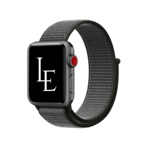 Apple Watch (42/44/SE/45/46/49mm) - L'Empiri™ Nylon Velcro Rem - Stonegrey - L'Empiri™