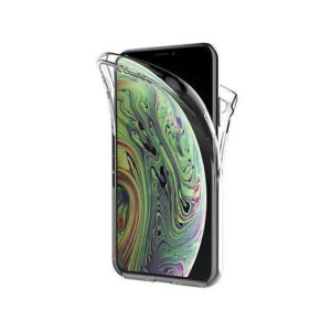 iPhone XS Max - Full Cover 360° Silikone - Gennemsigtig - Full 360°