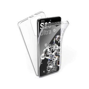 Samsung Galaxy S20 Ultra - Full Cover 360° Silikone Transparent - Full 360°