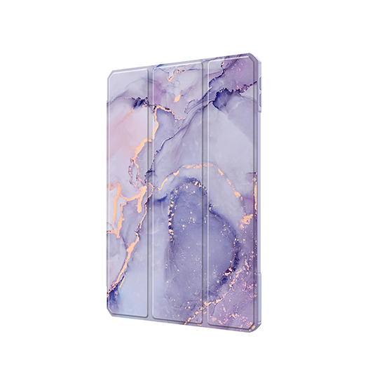 iPad Air 2 9.7" (2014) - DeLX™ Marble Cover - Amethyst Glow - DeLX™