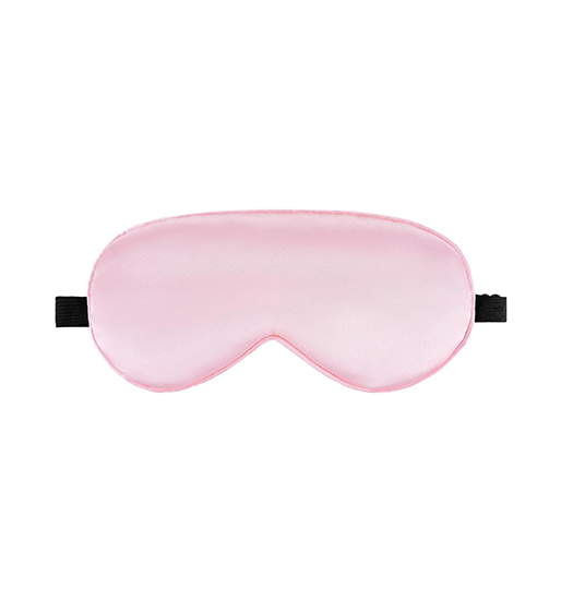 Sovemaske - 100% mørklægning blød og behagelig - Silk Mask™ - Pink - DeluxeCovers
