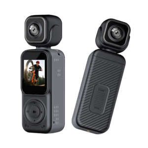 AUSEK&trade; 4K Håndholdt Videokamera m. Dobbelt Linse - Action Kamera - AUSEK