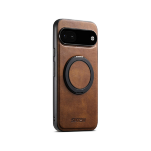 iPhone 17 Air - Suteni® 360° vegan-læder cover M. MagSafe  - Brun - Suteni