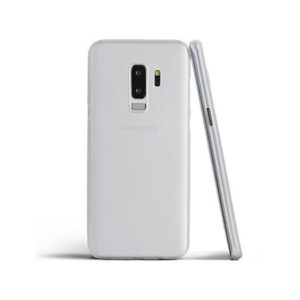 Samsung Galaxy S9+ (Plus) - Ultratynd Matte Series Cover V.2.0 - Hvid/Klar - Ultratynd