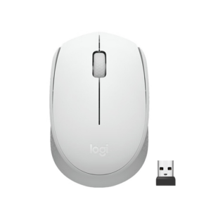Logitech M172 - Trådløs Mus til Mac/Windows - 2.4GHz - Hvid - logitech