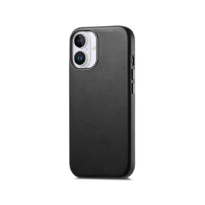 iPhone 17 - DeLX® Læder Cover - MagSafe Kompatibel - Sort - DeLX&trade;