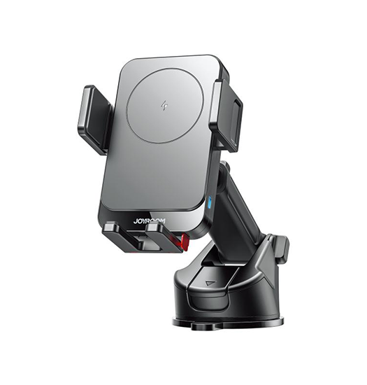 JOYROOM™ - Trådløs Mobilholder 15W Hurtig Opladning - Sort - JOYROOM