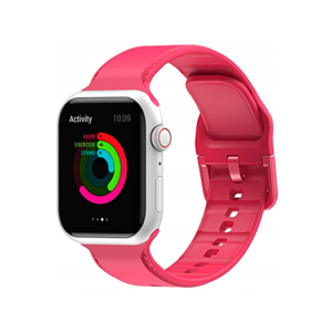 Apple Watch (38/40/SE/41/42mm) - CANDY&trade; Silikone Sportsrem - Rød - CANDY