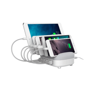 ORICO&trade; | Ladestation til 5 Enheder - USB-A - 40W - Hvid - ORICO