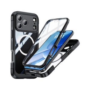 iPhone 17 Pro - ToughCase Hybrid-X Håndværker Cover - Sort - ToughCase