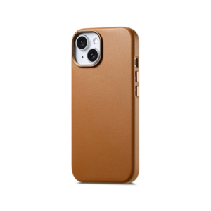 iPhone 15 Plus - DeLX® Læder Cover - MagSafe Kompatibel - Brun - DeLX&trade;