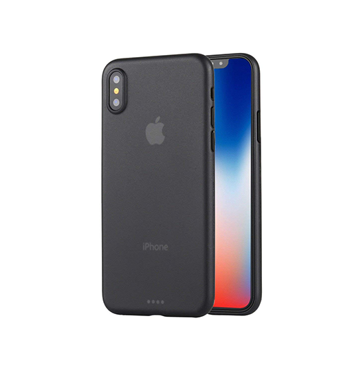 iPhone X/Xs - Ultratynd Matte Series Cover V.2.0 - Sort - Ultratynd