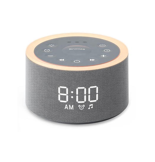 HiFiD W27 - Avanceret White Noise Alarm M. 29 beroligende lyde & natlys - DeLX™