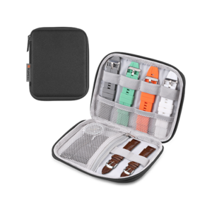 Apple Watch - Nylon Taske Portfolio Til Remme (Small) - Sort - HAWEEL&trade;