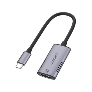 AMALINK&trade; | Adapter USB-C til HDMI 4K HD - Grå - AMALINK