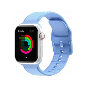 Apple Watch (38/40/SE/41/42mm) - CANDY&trade; Silikone Sportsrem - Blå - CANDY