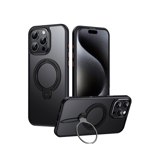 iPhone 16 Pro Max - DeLX™ MagSafe Cover M. Stander - Sort - DeLX™