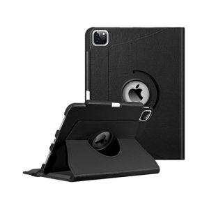 iPad Pro 11" (2024) - Retro Diary&trade; Vintage 360° Onefold Læder Cover - Sort - Retro Diary