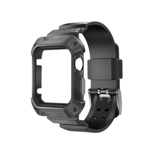 Apple Watch (38/40/42/44mm) - NX PRO&trade; Håndværker Urrem - Sort - NX PRO