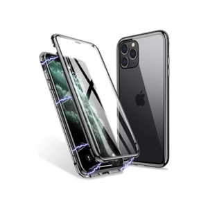 iPhone 11 Pro Max - MagGuard&trade; 360 Magnetisk Cover M. Hærdet glas - CaseMe
