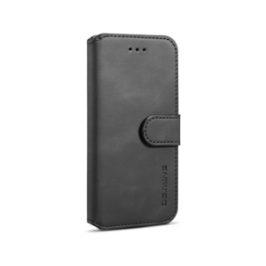 iPhone 6/6s - DG.MING&trade; Classical Læder Etui / Taske M. Pung - Sort - DG.MING&trade;