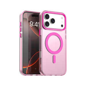iPhone 17 Pro - DeLX&trade; Frosted Cover m. MagSafe - Pink - DeLX&trade;