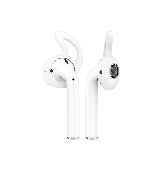 AirPods (1/2) | Earhook til AirPods / Bedre Fitting - Hvid - DeluxeCovers