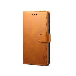 iPhone X/XS - GUSSIM&trade; Læder Cover / Etui M. Kortholder - Lysebrun - GUSSIM&trade;