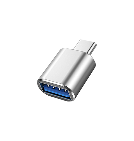 USB-A 3.0 Hun til USB-C Han - Adapter - Grå - DeluxeCovers