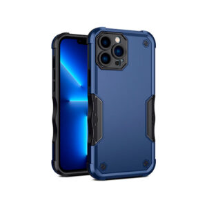 iPhone 13 Pro - REALIKE&trade; Pro Stødsikkert Håndværker Cover - Navy/Blå - Realike