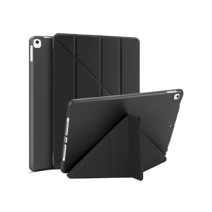 iPad 10.2" 7/8/9 (2019/2020/2021) Orgami Trifold Silikone Cover M. Stander - Sort - Orgami