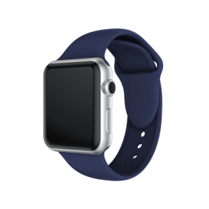 Apple Watch (38/40/SE/41/42mm) - PRO+ Silikone Sportsrem - Navy blå - PRO+