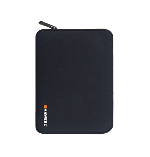 iPad Air 11" (2024/2025) - HAWEEL™ CUBA Sleeve/Taske - Sort - HAWEEL™